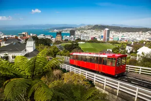 A view of Wellington, the capital city of New Zealand