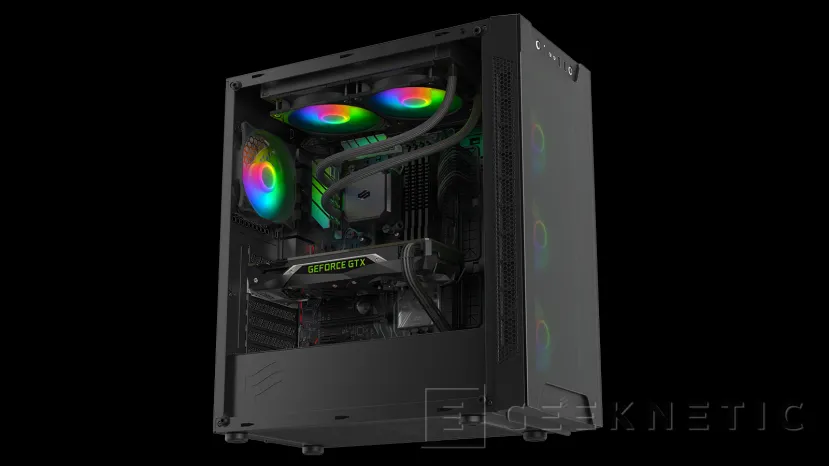 Geeknetic SilentiumPC presents the developed AiO Navis F240 liquid cooling in conjunction with the Synergy Cooling 3 system