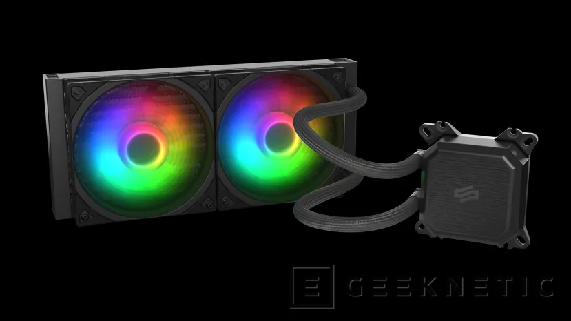 Geeknetic SilentiumPC presents the AiO Navis F240 liquid cooling developed in conjunction with the Synergy Cooling 1 cooling system